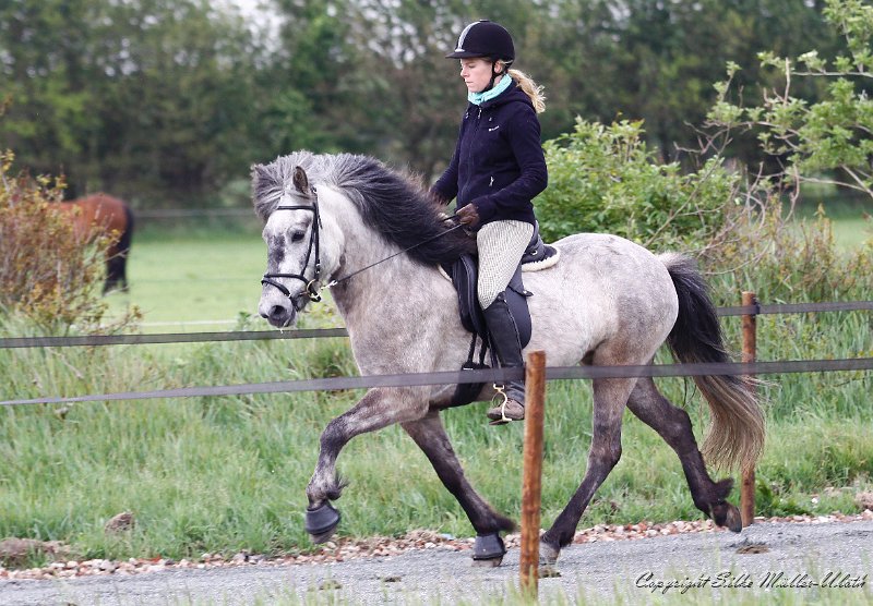 Arndis 2011_05_29 j.jpg - Arndis und Katharina - Probereiten auf der Passbahn auf Heesberg